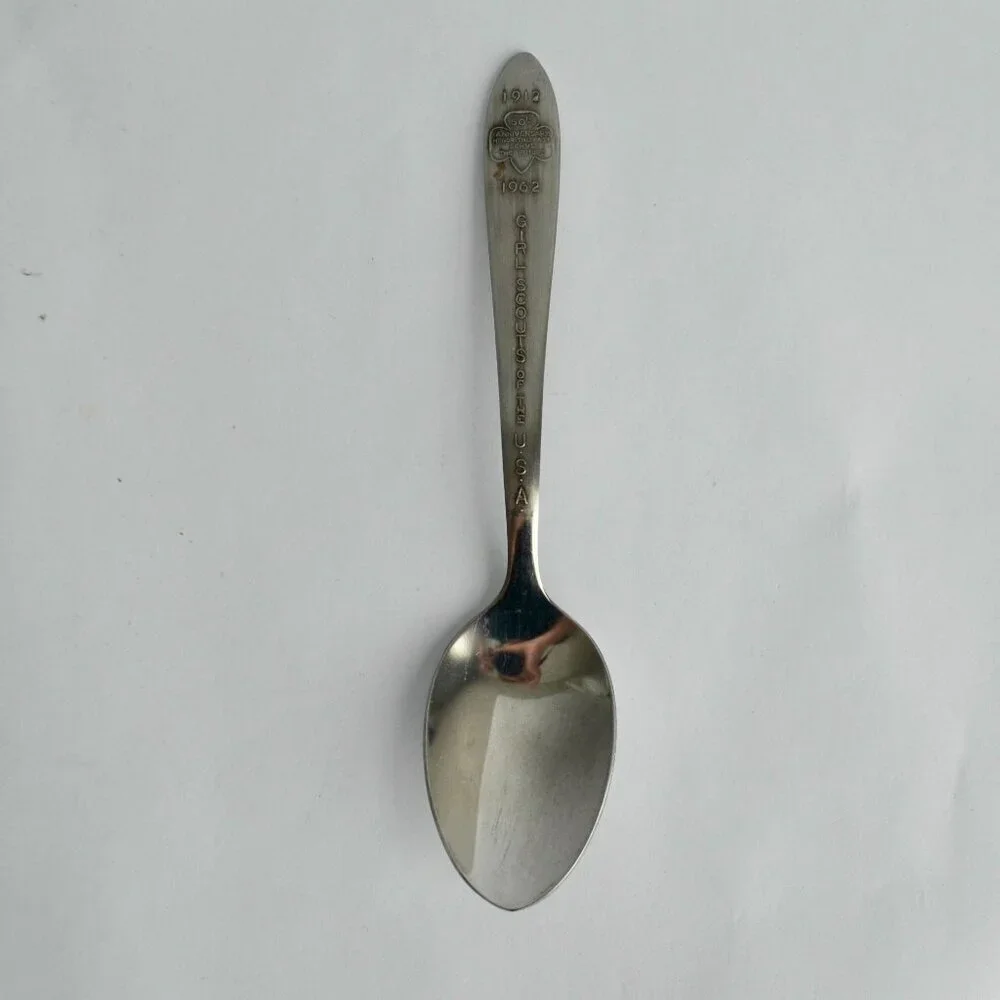 1962 50th Commemorative Girl Scouts USA Spoon